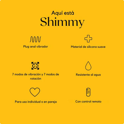 Plug Vibrador Divertido – Shimmy