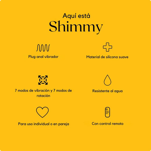 Plug Vibrador Divertido – Shimmy