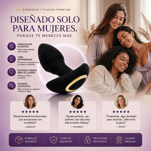 Velessa Plug Anal Rotatorio 360°
