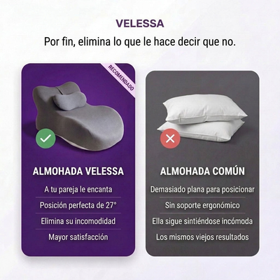 Velessa™ Almohada para comodidad íntima