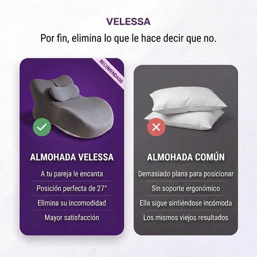 Velessa™ Almohada para comodidad íntima